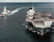 the F-35 onboard HMS Queen Elizabeth