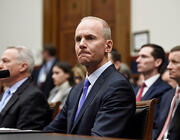 Boeing CEO Dennis Muilenburg at Congressional hearing fall 2019