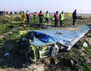 aircraft damaged wing