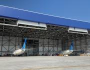 United's hangar, Los Angeles International Airport