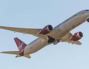 Virgin Atlantic Boeing 787 on transatlantic flight powered by 100 percent SAF